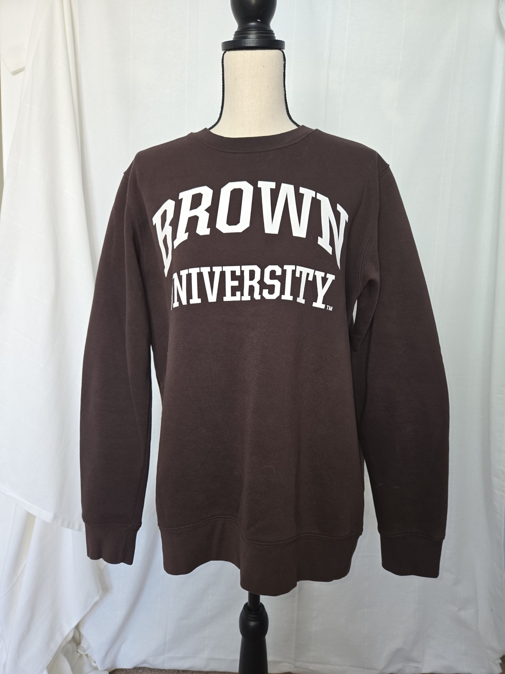 Official Brown University Bookstore Crew Sweatshirt Medium Team Conrad TSITP